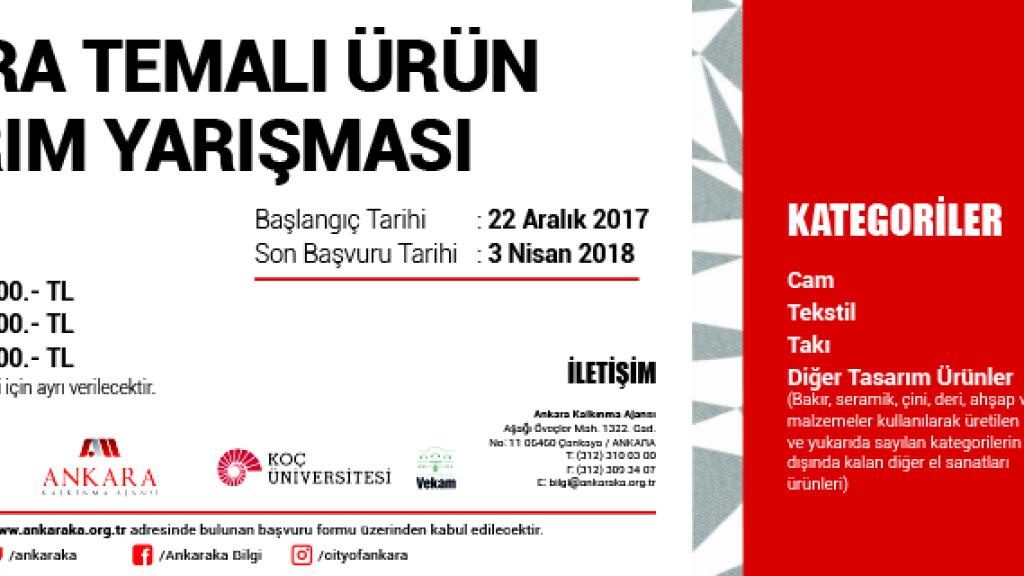 Ankara Temalı Ürün Tasarım Yarışması