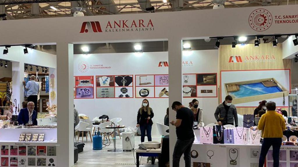 Ankara Kalkınma Ajansı CRAFTİSTANBUL El Sanatları Fuarı'nda