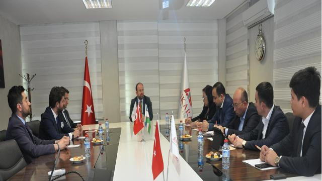 Özbekistan İnovasyonu Geliştirme Bakanlığı Heyeti Ankara Kalkınma Ajansı’nı Ziyaret Etti