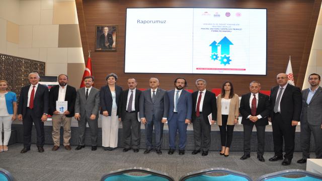Ankara’da İş ve İnşaat Makineleri Sektörü Analizi ile Verimlilik Merkezi Kurulmasına Dair Fizibilite Hazırlık Projesi Kapanış Toplantısı