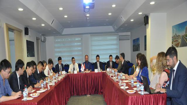 Çin Heyetinin Ankara Kalkınma Ajansına Çalışma Ziyareti
