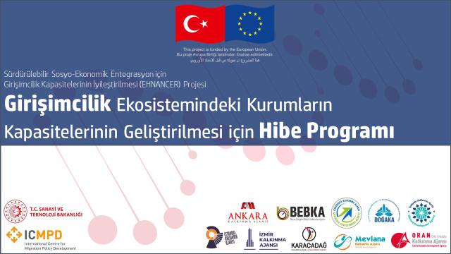 ENHANCER Projesi Girişimcilik Ekosistemindeki Kurumların Kapasitelerinin Geliştirilmesi Hibe Programı Bilgilendirme Toplantısı