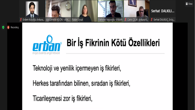 Sanayicilere Yönelik Melek Yatırımcılık Semineri Programı Gerçekleştirildi