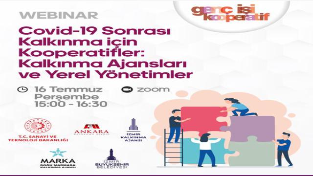 COVID-19 Sonrası Kalkınma için Kooperatifler: Kalkınma Ajansları ve Yerel Yönetimler Webinarı